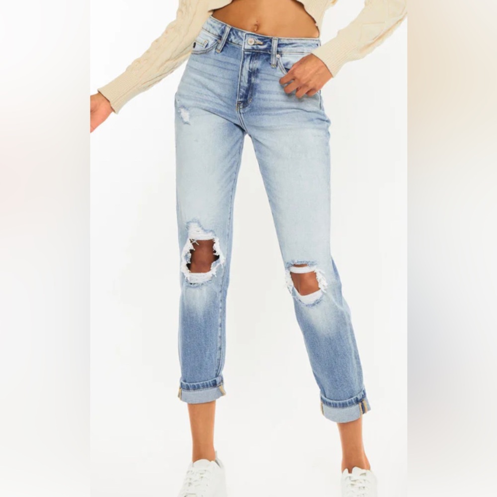 Kancan mom jeans size 7